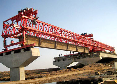 500T pórtico de lanzamiento ferroviario de alta velocidad Crane Heavy Duty los 22m Max Lifting Height