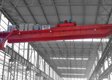 Carretilla de arriba de Crane Cabin Double Girder With del puente del puesto de trabajo 50 toneladas