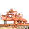 Control remoto de 50 toneladas de grúa de lanzamiento de vigas de doble tramo para ferrocarril