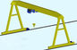 pórtico Crane With Hook de la viga de chapa del haz del diseño europeo de 10 toneladas solo