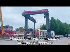 Equipo de elevación del yate de la rueda de la fuente de Electric Power que viaja