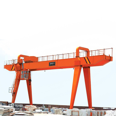 10 grúa de pórtico de la viga del doble de Ton Outdoor Use Lifting Machine de la tonelada 20