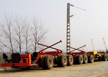 200 Ton Multi Axle Self - remolque modular propulsado de la viga del transporte