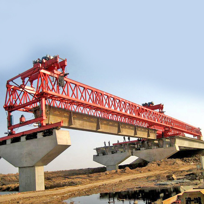 viga doble de lanzamiento de la carretera del braguero de la máquina del puente segmentario 200ton