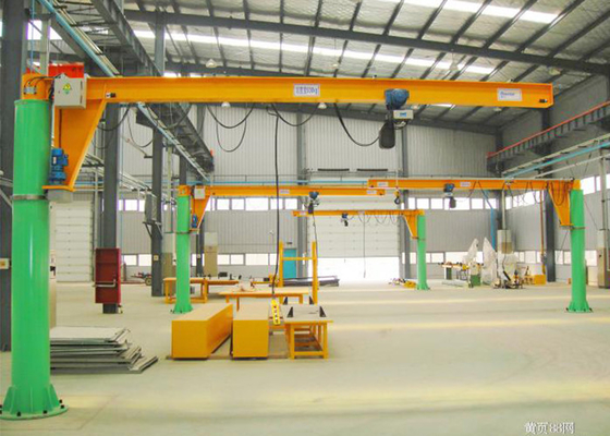 Piso accionado - montó a Jib Crane la rotación A4 eléctrico de 360 grados