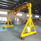 Pequeño pórtico portátil eléctrico Crane Mobile Lifting Equipment