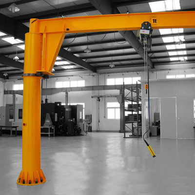 El pilar teledirigido montó a Jib Crane rotación 1 Ton Capacity de 180 grados