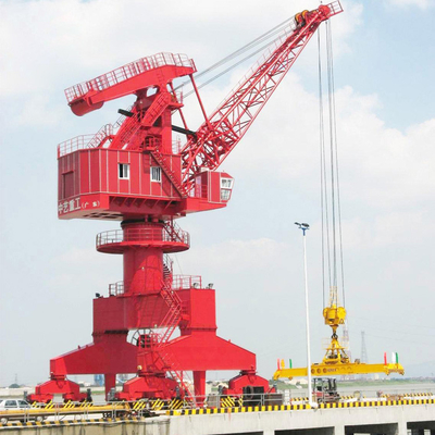Astillero porta eléctrico los 25m/minuto los 35m de las grúas del puerto móvil