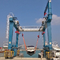 Sistema de control de 100 Ton Yacht Gantry Crane Electric Marine Boat Lift