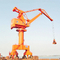 Puerto móvil resistente Crane Marine Level Luffing Container porta