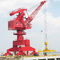 Puerto móvil resistente Crane Marine Level Luffing Container porta
