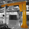 El taller general utiliza 5 grados 360 de Ton Floor Mounted Jib Crane