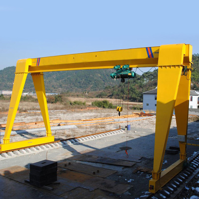Máquina de elevación grúa de pórtico de viga única de todas las toneladas 5T 10T 20T 30T A5