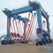 150 Ton Travel Lift Crane con 4 unidades de la honda y la dirección hidráulica