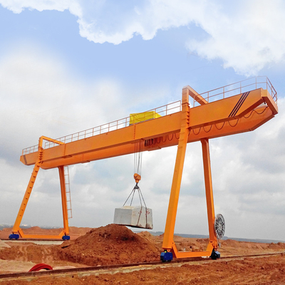 Grúa eléctrica de doble viga de puente para uso industrial Tipo de caja 10 toneladas 40m