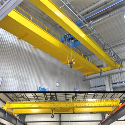 Grúa aérea de doble viga de construcción de elevación tipo europeo
