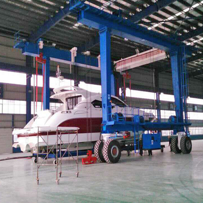 Granas de elevación de viajes de todas las toneladas personalizadas 30m Para el mantenimiento de barcos y yates 380V