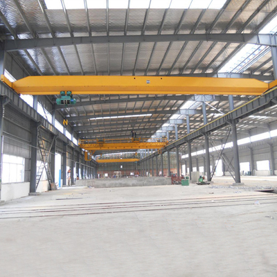 Grúa de puente de arriba modificada para requisitos particulares con control de velocidad y el alzamiento eléctrico