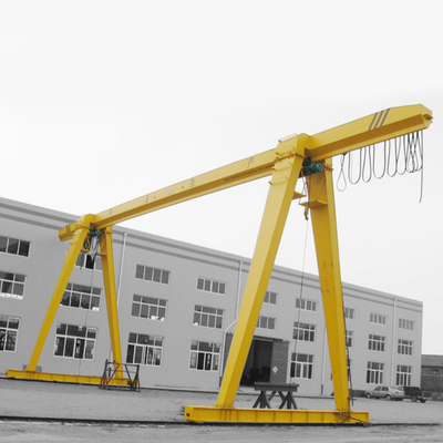 Solo pórtico Crane With Robust Steel Construction de la viga y movimiento liso