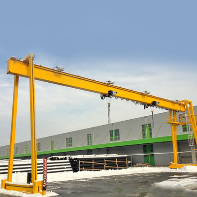 Solo pórtico Crane With Robust Steel Construction de la viga y movimiento liso