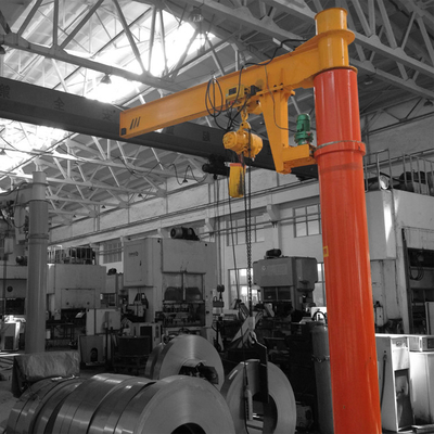 Grúa de brazo montada en el piso modelo BZ de uso industrial para una amplia aplicación