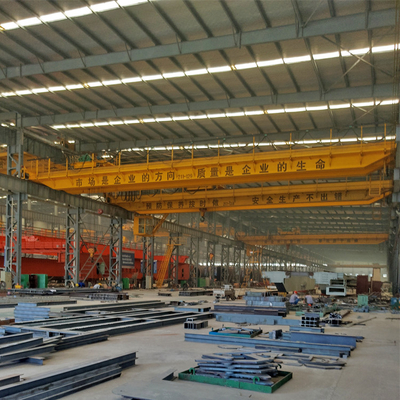 Grúa de puente aéreo de 10 t 20 t 30 t 50 t doble viga para carga