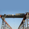 China Fabricante de 10 toneladas de grúa eléctrica de doble viga con carrito