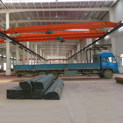Máquina de elevación grúa de puente aéreo tipo LD de 10 toneladas en taller